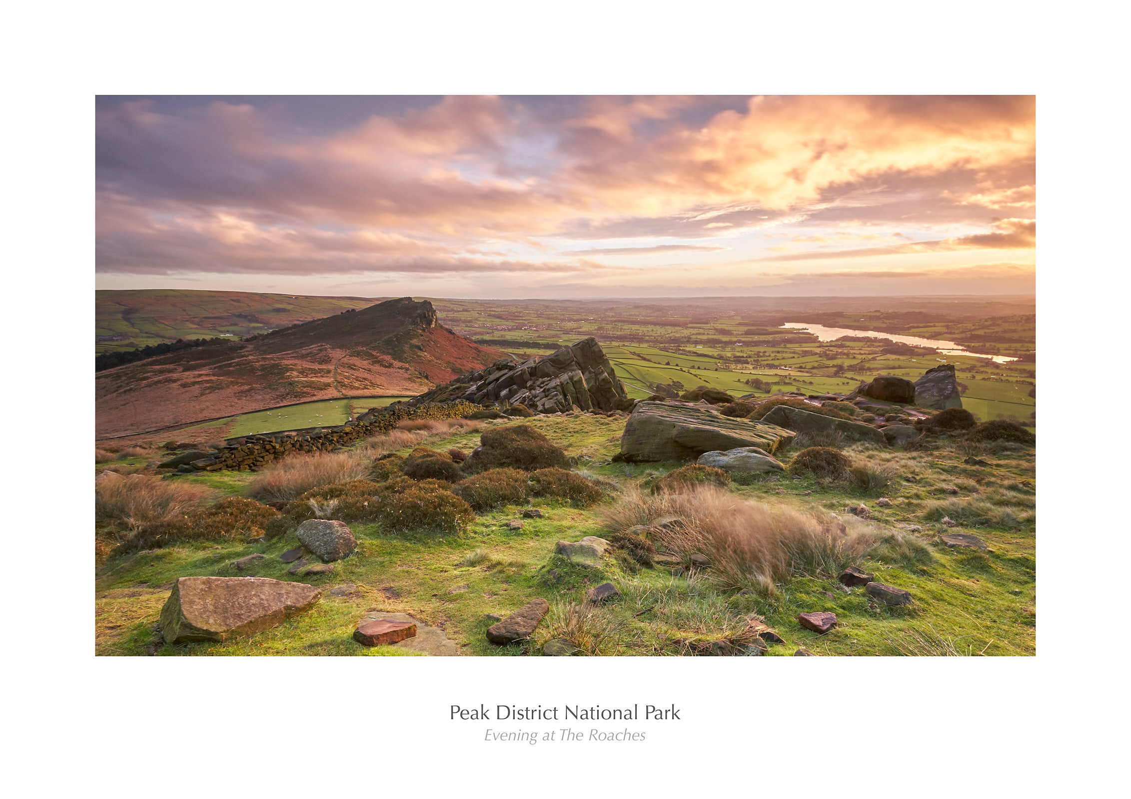 Evening at The Roaches