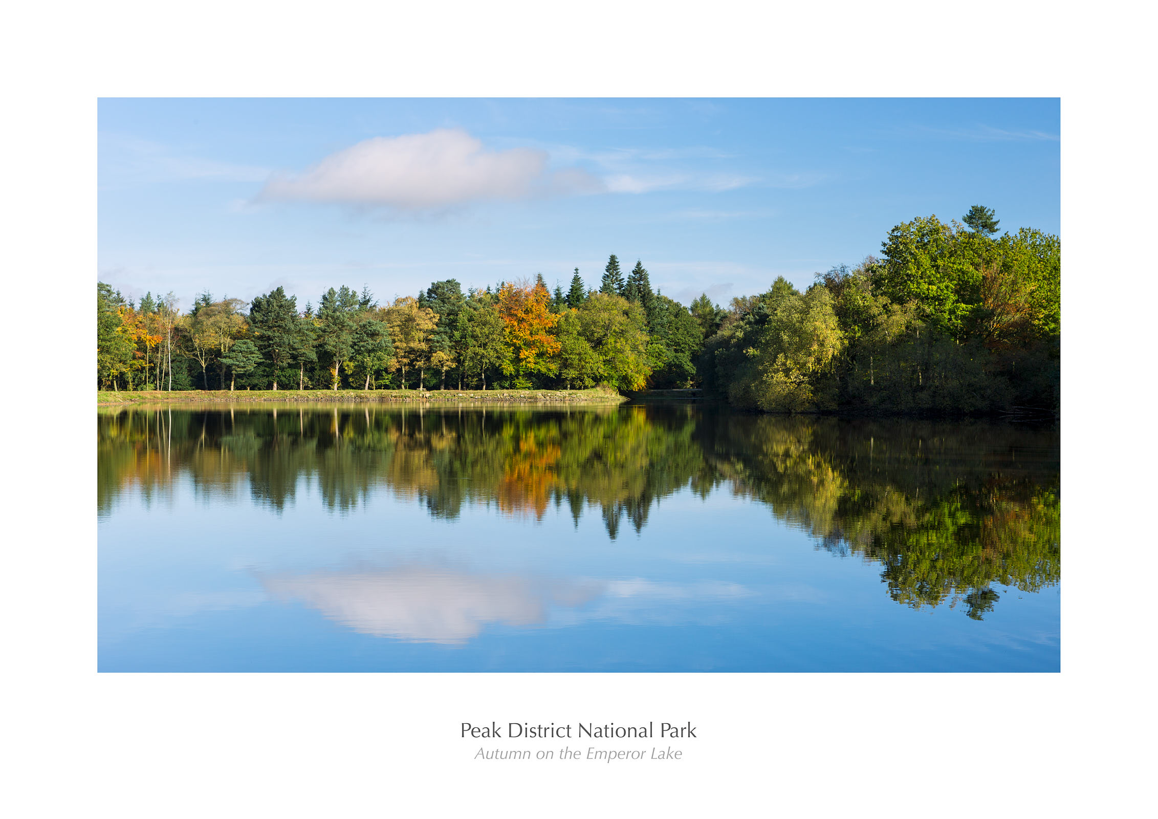 Autumn on the Emporer Lake